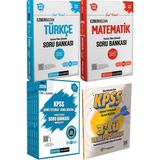 Ezberbozan Türkçe Matematik Çözümlü Soru - 2026 Kpss Ön Lisans Soru Bankası Modüler Set Genel Yetenek Genel Kültür Tamamı Çözümlü (5 Kitap) + 3 Deneme Hediye