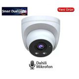 Ezcool Ez-1115Ips 5Mp 2.8Mm Smart Dual Sesli Poe Ip Dome Kamera