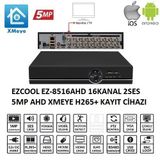 EZCOOL EZ-8516AHD 16 KANAL 5 MP 1HDD XMEYE KAYIT CİHAZI OKS-MK902EZC314