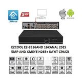 Ezcool EZ-8516AHD 16 Kanal 5 Mp 1hdd Xmeye Kayıt Cihazı - SİYAH