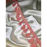 Ezel-In Tekstil Aksesuarları, Dekoratif Püskül Saçak Şerit, 10 Metre ,KOD-617 - Gülkurusu