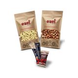Ezel Kuruyemiş Çiğ Kaju 250g & Çiğ Fındık İçi 250g - Taze ve Doğal