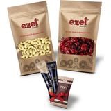 Ezel Kuruyemiş Çiğ Kaju 250G & Turna Yemişi (Cranberry) 250G - Taze ve Doğal - 250 gr