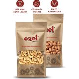 Ezel Kuruyemişleri Ezel Kuruyemiş Siirt Fıstığı -Tuzlu Kavrulmuş Kaju Seti 250g - Taze Paketlenmiş - 250 gr