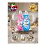 EZEL Premium Sıvı Deterjan Mavi ve Pembe İkili Kombinasyon Paketi - Soda & Beyaz Sabun ve Soda & Arap Sabunu (Çamaşır, Cam, Yüzey) 2'li Set + Sprey Şişe Hediye