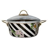 Ezem 8818 Begonvil Emaye 24 cm. Derin Tencere