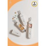 EZERE 3 Bölmeli Mini Hap,İlaç Seyahat Kutusu - BPA İçermez