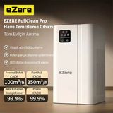 Ezere ANİON Hava Temizleme Cihazı 350 Cadr, LED Ekran, Iyon ve Sessiz Çalışma ile Toz, Duman, Poleni %99.9 Filtreler. Temiz Hava - Beyaz