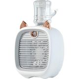 Ezere Hava Nemlendiricili Masaüstü Fan Taşınabilir Mini Klima SOĞUTUCU-(5775) - FEİ1775-8324 - Mavi