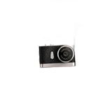 Ezere PixCam Vintage Taşınabilir Mini Dijital Kamera Selfie Video Vlog Kamerası Mini Anahtarlık, SIYAH