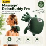 Ezere Relaxbuddy Pro Ovmalıısıtıcılı Insan Eli Şeklinde Şarjlı Boyun Masaj ALETI-(5775) — Renk: Yeşil