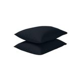 Ezgi 2'li 50x70 Renforce Siyah Yastık Kılıfı, MERTM000246