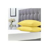 Ezgi 2'li Yastık Kılıfı Sarı 50x70 cm%100 Pamuk, 0066