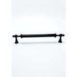 Ezgi Alüminyum Metal Lüks Modern Mobilya Çekmece Mutfak Dolabı Kulpu Siyah - 160mm