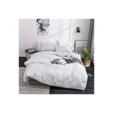 Ezgi Battal Yataklar İçin Çarşafı Lastikli Pamuklu Nevresim Takımı Siyah 200x220 cm, NEVRESİM_BATTAL