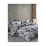 Ezgi Çift Kişilik Ağaç Desen Yorgan Kılıfı 2 Adet Yastık Kılıfı Gri 200x220 cm, TYC8WPP4YN170570967008789