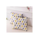 Ezgi Desenli Pamuklu Renkli Yıldız Desen Yastık Kılıfı 2 Adet 50 X 70 Cm, yastıkbyky