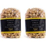 Ezgi Gıda Vegan Nohut Unlu Burgu Makarna 350 gr x 2'li