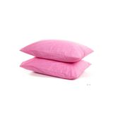 Ezgi Mer-Tim 2'li 50x70 Ranforce Pembe Yastık Kılıfı, MERTM000117