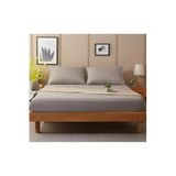 Ezgi Meslina Home Penye Lastikli Çarşaf%100 Pamuk Gri 160x200 cm, Grii
