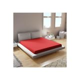 Ezgi Meslina Home Penye Lastikli Çarşaf%100 Pamuk Kırmızı Bordo 160x200 cm, pamelahome461651GRİ