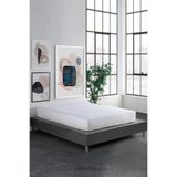 Ezgi Mikro Fitted Full Kenar Su Sıvı Geçirmez Yatak Koruyucu Alez Çarşaf, 160 x 200 cm, Beyaz