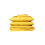 Ezgi Ranforce Pamuklu Çarşafı Lastikli Çift Kişilik Nevresim Takımı Sarı 200x220 cm, NEVRESİM_TAKIM