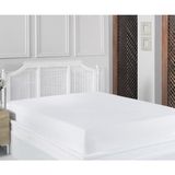 Ezgi Tek Kişilik Lastikli Kumaş Çarşaf - 100x200 - Beyaz