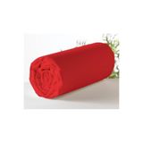 Ezgi Tek Kişilik Penye Lastikli Çarşaf 100 X 200 Cm-Kırmızı, HBV00000QF2U5