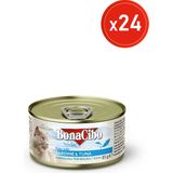 Ezme Sardalya ve Ton Balıklı Yaş Kedi Maması, 400 gr x 24 Adet, Tüm Irklar Için, Doğal, Şeker Içermez