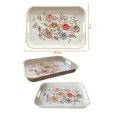 EZMK EV GEREÇLERİ Çay Kahve Sunum Tepsisi Dikdörtgen, 34x24 cm, 1 Adet