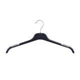 Ezmk Ev Gereçleri Plastik Elbise Askısı, Gömlek Askısı, T-Shirt Askısı, Siyah Renk, 100 Adet