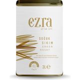 Ezra Olive Oil Naturel Sızma Soğuk Sıkım 2025 Hasat Zeytinyağı 3 Lt