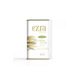 Ezra Olive Oil Naturel Sızma Soğuk Sıkım Erken Hasat 3 Litre Zeytinyağı 2025-2026 Hasadı