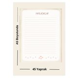 Ez&Tu Stıcker Kalpli Yapılacaklar Listesi – A5 Boy / Not Kağıdı Bloğu