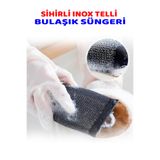 Ezupack Sihirli Inox Paslanmaz Telli Bulaşık Süngeri
