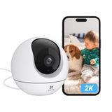 EZVIZ 2K Kapalı Wifi Kamera Uygulama Kontrolü, Starlight Renkli Gece Görüşü, İnsan Algılama, 360°, Otomatik İzleme, İki Yönlü Konuşma, Güvenlik Kamerası Gizlilik Modu, 512GB Depolama/Bulut, Google