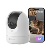 Ezviz EP8 6MP+2MP 3K+/1080P Çift Kameralı Akıllı Akıllı Görüntülü Dış Kapı Kamerası, Dokunmatik Ekranlı, Bataryalı, Gelişmiş Ev Güvenlik Sistemi