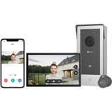 Ezviz Ezvız Görüntülü Kapı Telefonu, 7" Renkli Dokunmatik Ekranlı Wifi Kapı Zili, 1080P Gece Görüşü ve Iki Yönlü Ses, Uzaktan Kilit Açma Interkomu, Çift Bant Wifi, Ince Tasarım, Cp5
