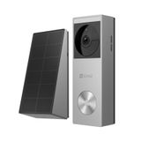 Ezviz HP3 Pro 3MP 2K Kablosuz Görüntülü Kapı Zili, Bataryalı, Güneş Paneli Dahil, İnsan Algılama, Çift Yönlü Konuşma