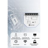 Ezvız T36 Çift Kanallı Wi-Fi Akıllı Röle Modülü – Mobil Uygulama Uyumlu, Uzaktan Kontrol, Kompakt Tasarım | Fynix Teknoloji - 1 Adet
