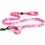 EzyDog Vario Pembe Kanuflaj Köpek Gezdirme Tasması