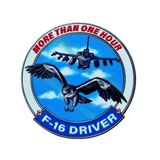 F-16 Figting Falcon F-16 Driver More Than One Hour Peç - Arma - Tpu Patch