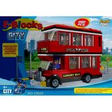 F-Blocks Cıty Seri Luxury Bus Katlı Otobüs 282 Parça Lego