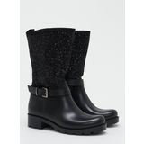 F By Fabrika Tekstil Hazel Siyah Kadın Yağmur Çizmesi