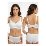 F.K Kadın Lingerie Lazer Kesim Push Up Balensiz Sütyen