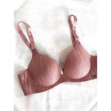 F.k Lazer Kesim Dolgulu Push Up Sütyen - 90B - Gül Kurusu