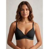 F.k Lazer Kesim Dolgulu Push Up Sütyen - 90B - Siyah - Zümrüt