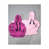 f.kereci 2 Adet Vites Topuz Süsü Hoodie Kapşonlu Vites Poları Vites Topuzu Sweatshirt - Pembe ve Mor Renk