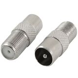 F Konnektör E-320L Dişi Anten Fiş 60 Ohm Erkek Dönüştürücü Jak (D-04)